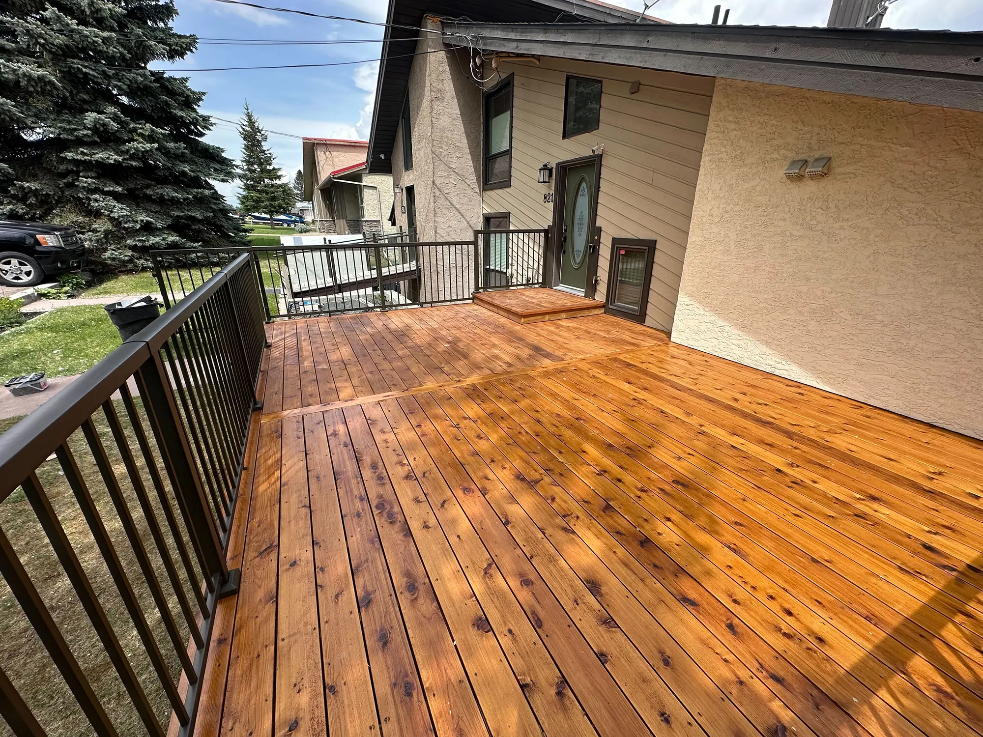 brand new deck by Vision Project Services