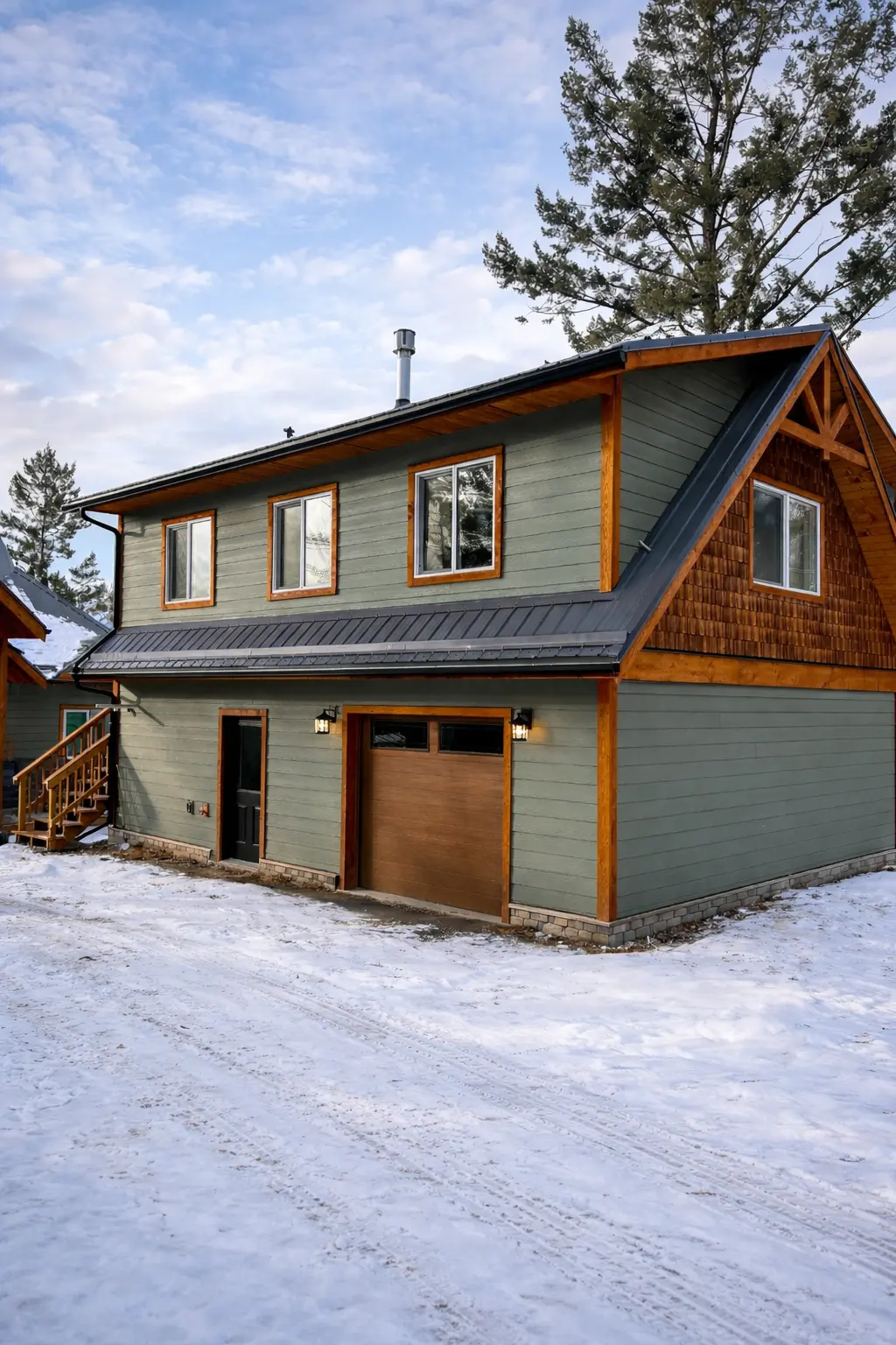 Custom home by Vision Project Services