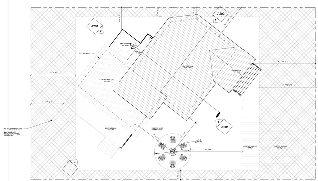 blueprint of a custom design